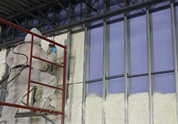 I can watch this spray foam installation foam for hours! [via:  @nespodevelopers]